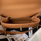 Wholesale Matelasse Top Handle A92990 Designer Bag Caviar 23cm