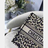 Christian Dior Replica Book Tote Dior Oblique Embroidery Bags