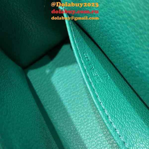 Replica Hermes Vert Jade Green Kelly Online Store Bag