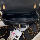 Luxury CC MINI AS4385 pearl chain BAG 2024