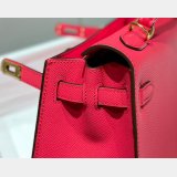 High Quality Replica Hermes Epsom Kelly 19/25/28CM Red Bag For Sale