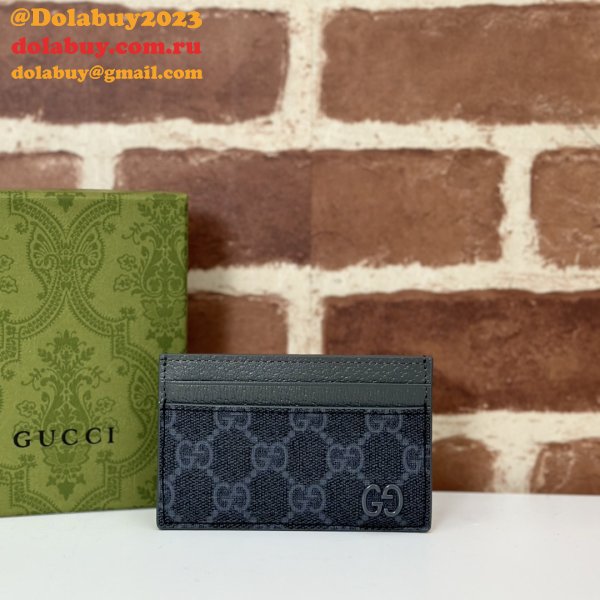 Replica Gucci 1:1 Mirror 768248 Card Case Holder Mens