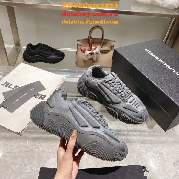 AAAA+ Replica Alexander Wang Vortex Height Increasing Sneakers