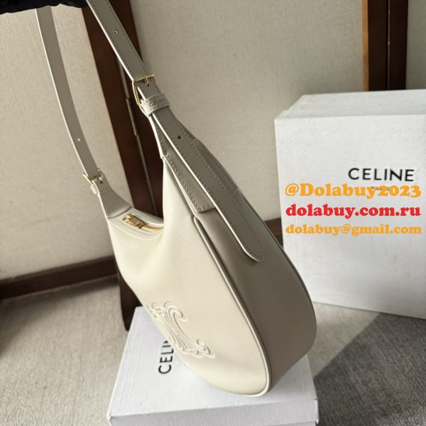 Celine Inspired 117253 Small Heloise Cuir Triomphe Bag