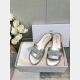 High Quality DIOR flat women slippers